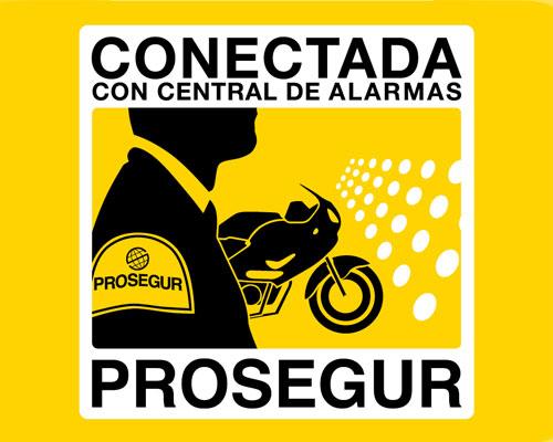 Placa conectada con central de alarmas Placa conectada con central de alarmas