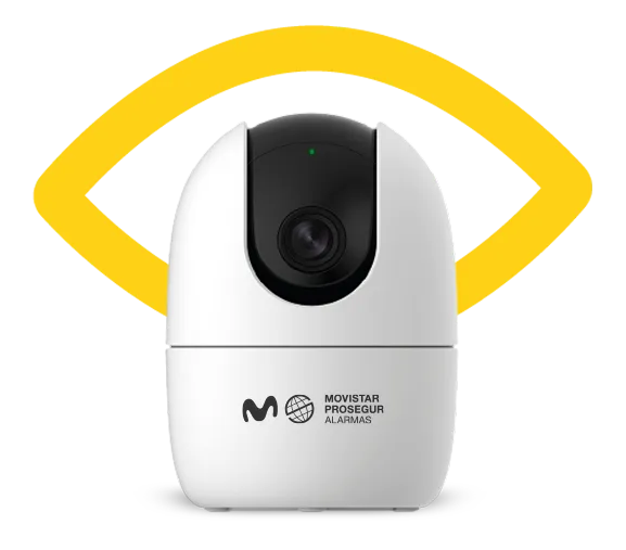 Alarma con Cámara móvil 360 grados Alarma con Cámara móvil 360 grados