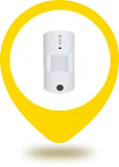 Detector con cámara